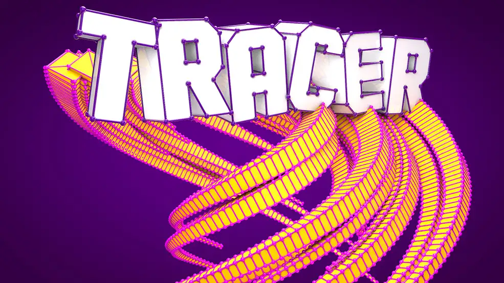 C4D晶格创意文字弯曲的长尾生长动画 3d fanct text c4d - C4D之家 - 2.jpg