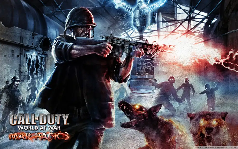 25套C4D游戏《使命召唤5：战争世界》（Call of Duty： World at War）角色模型合集