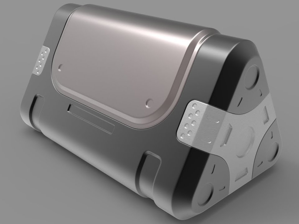 C4D硬表面建模制作一个金属科幻盒子教程 Cinema4D hard surface modeling Sci-fi Box