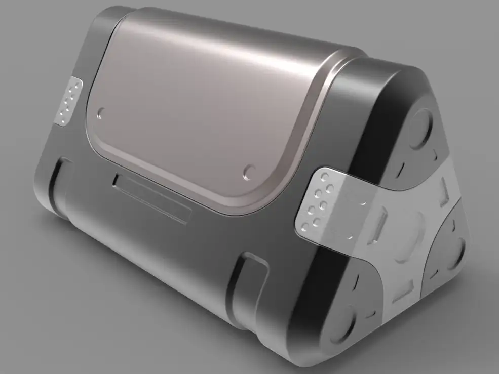 C4D硬表面建模制作一个金属科幻盒子教程 Cinema4D hard surface modeling Sci-fi Box