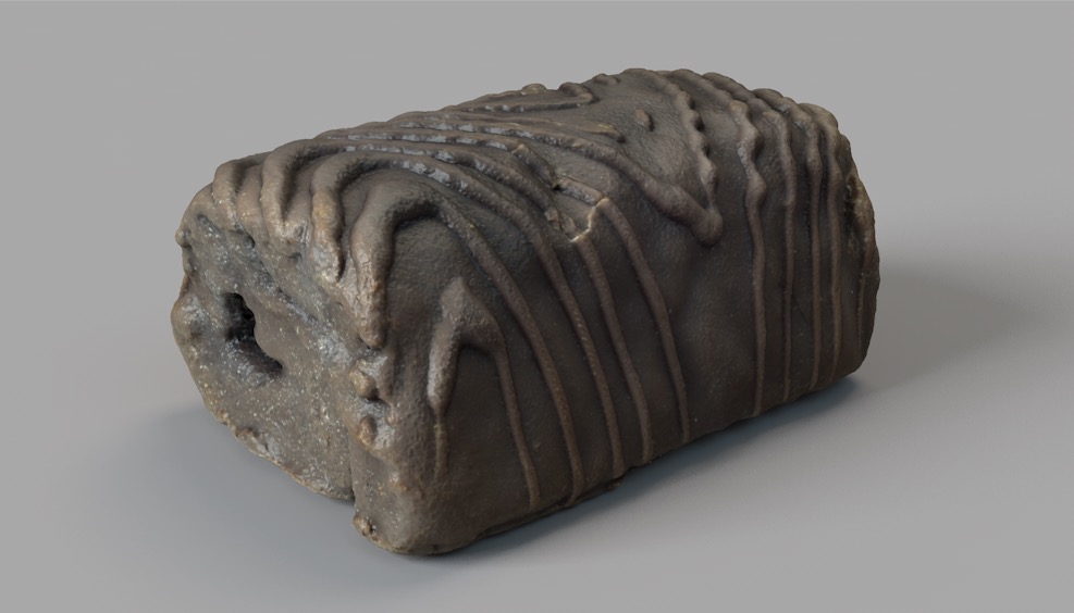 巧克力盖卷C4D模型 Chocolate Cover Roll