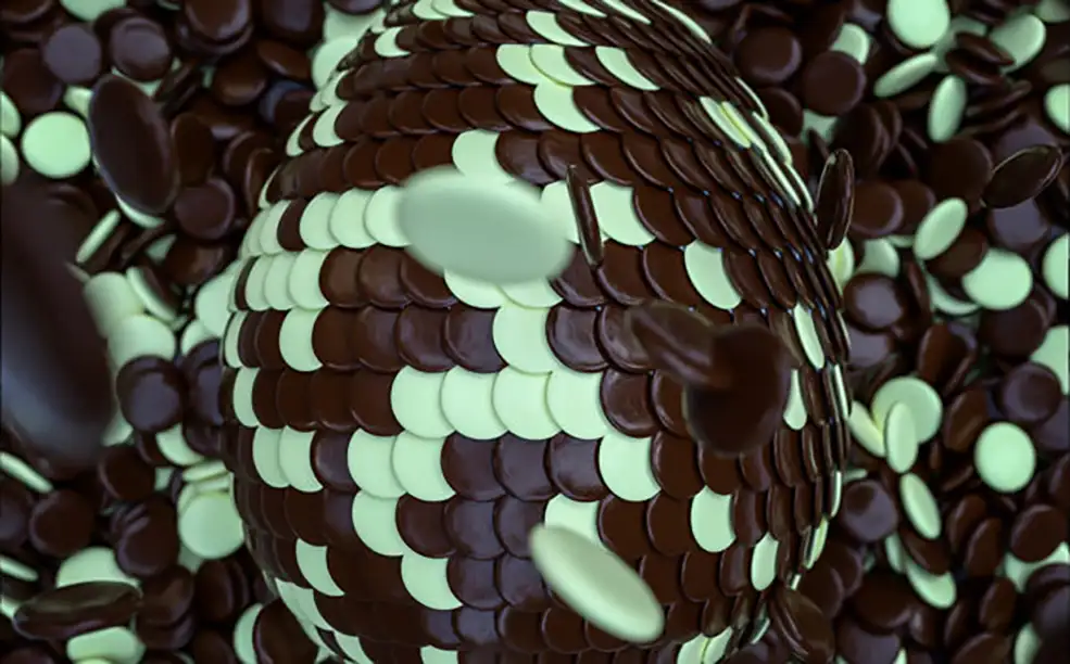 C4D OCTANE鳞片动画创意工程 Ostergeschenk Easter Gift