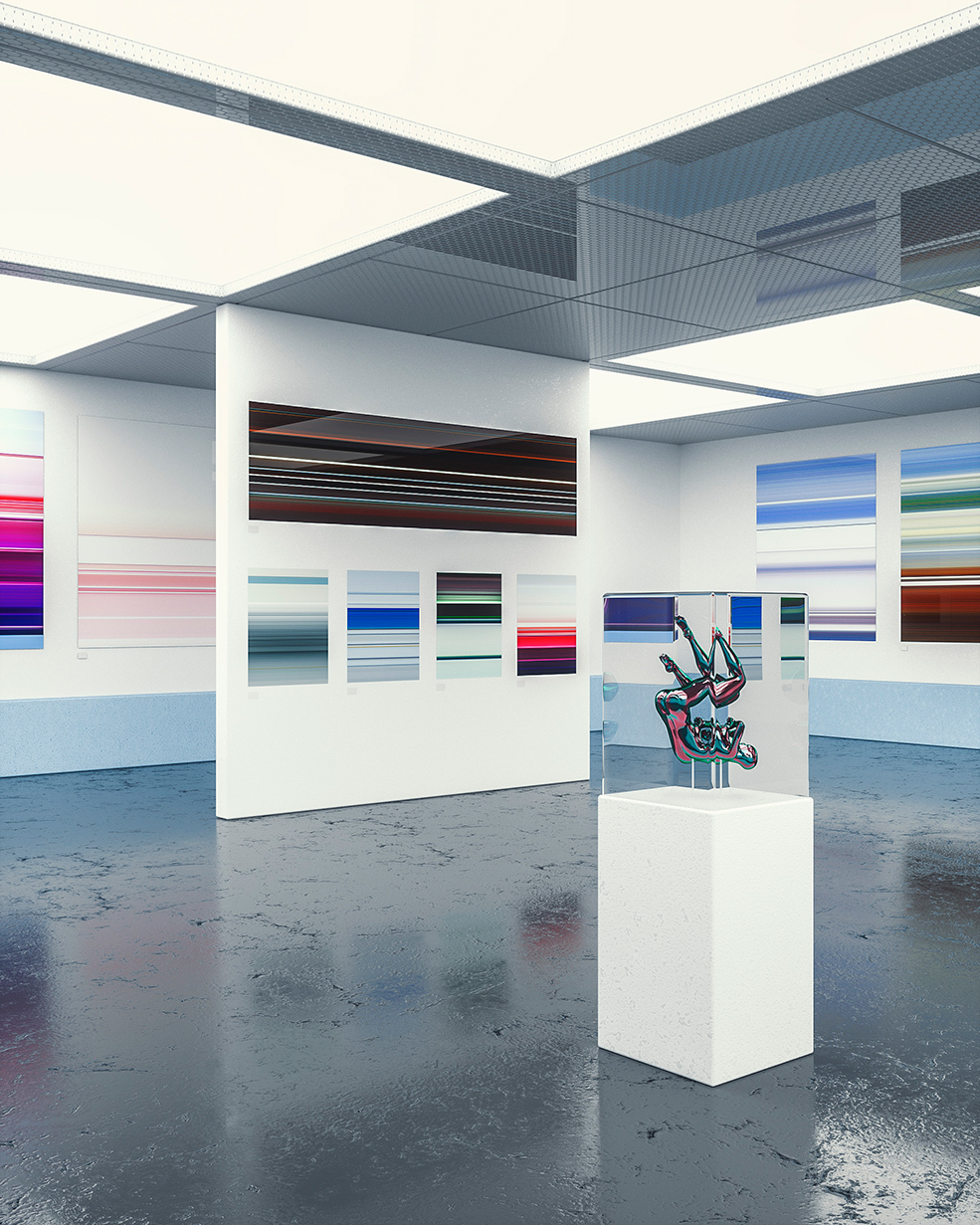 C4D实用工程第649季：艺术展厅C4D工程 C4D Project[Cinema4D - Octane]