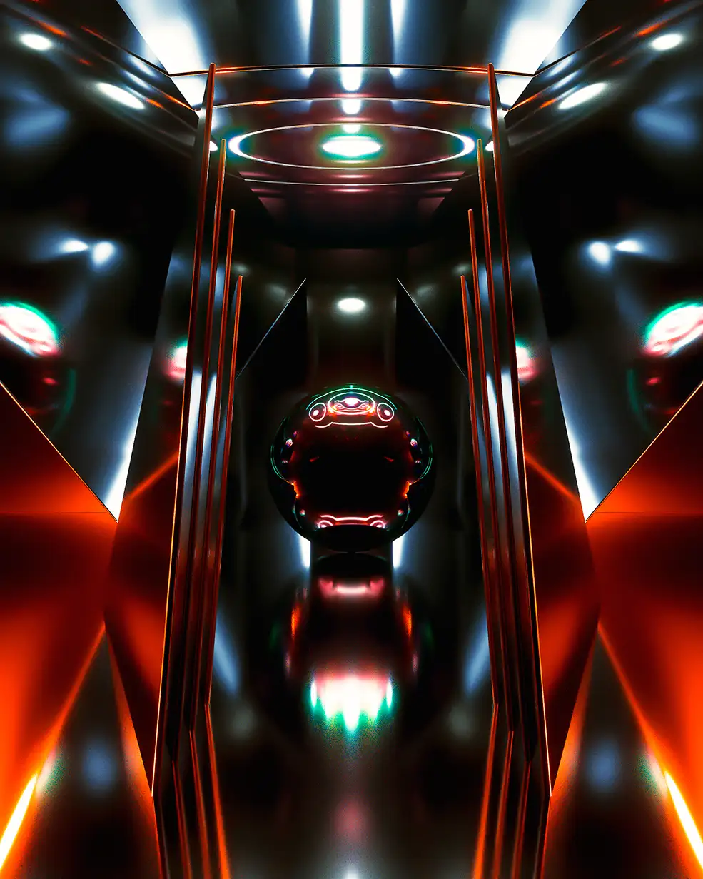 C4D实用工程第650季：反射的艺术空间C4D工程 C4D Project[Cinema4D - Octane]