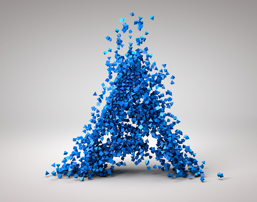 C4D模型元素汇聚LOGO动画工程文件