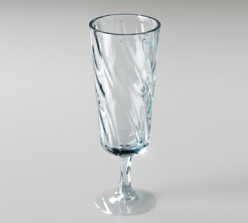 C4D Corona玻璃杯模型 Glass water cup