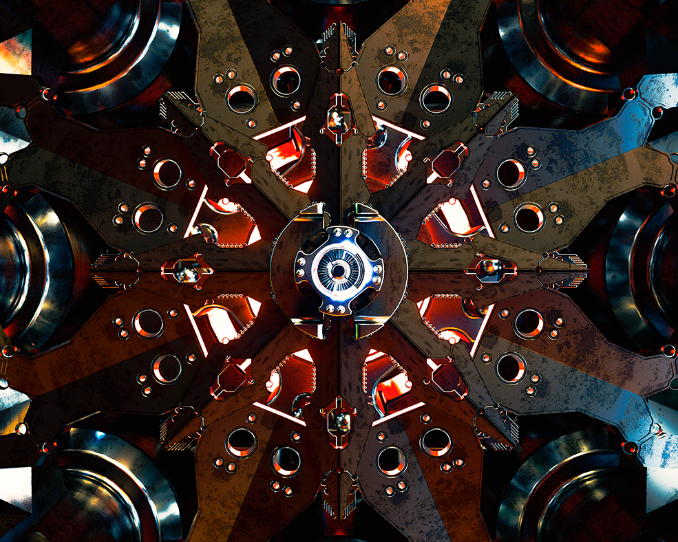 C4D实用工程第656季：科幻机械风扇C4D工程 C4D Project[Cinema4D - Octane] - C4D之家 - [14-04-18]---Flex.jpg