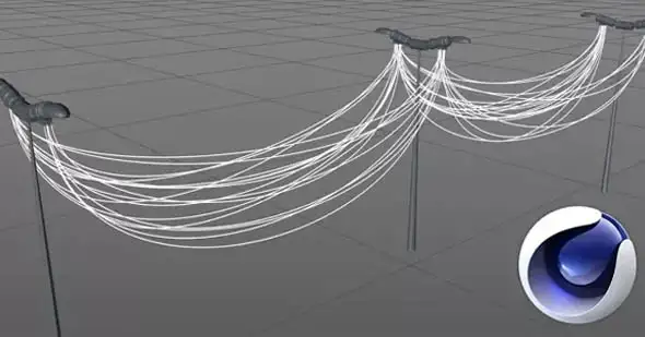 C4D杂乱点线线条制作插件 Topowire 1.0 For Cinema 4D R14-R19 Win/Mac 含中文汉化 - C4D之家 - 未标题-1.jpg