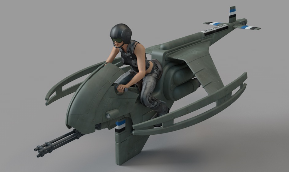 女飞行员驾驶科幻飞行器C4D模型 Banshee Flyer - C4D之家 - 屏幕快照 2018-05-03 22.08.04.jpg