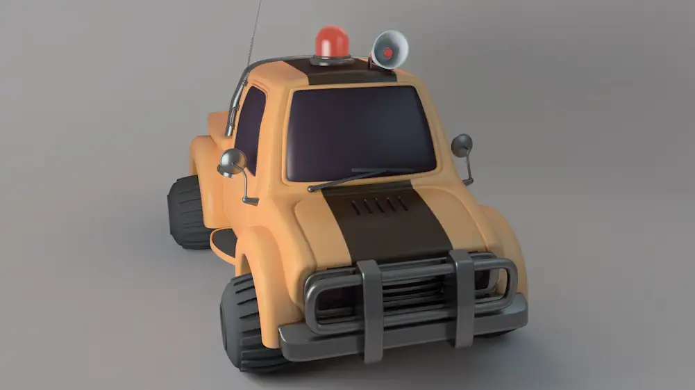 卡通警车C4D模型 Cartoon police car - C4D之家 - 屏幕快照 2018-05-09 22.17.01.jpg