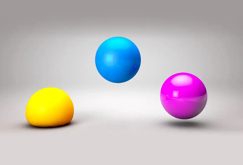 C4D弹跳球动画工程 CINEMA 4D BOUNCING BALL ANIMATION