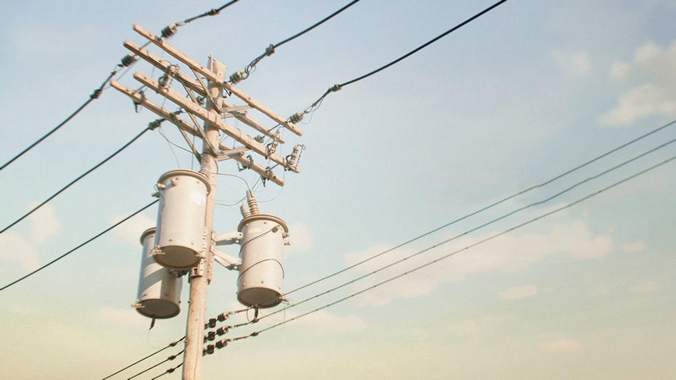 电线杆C4D模型 Utility Pole