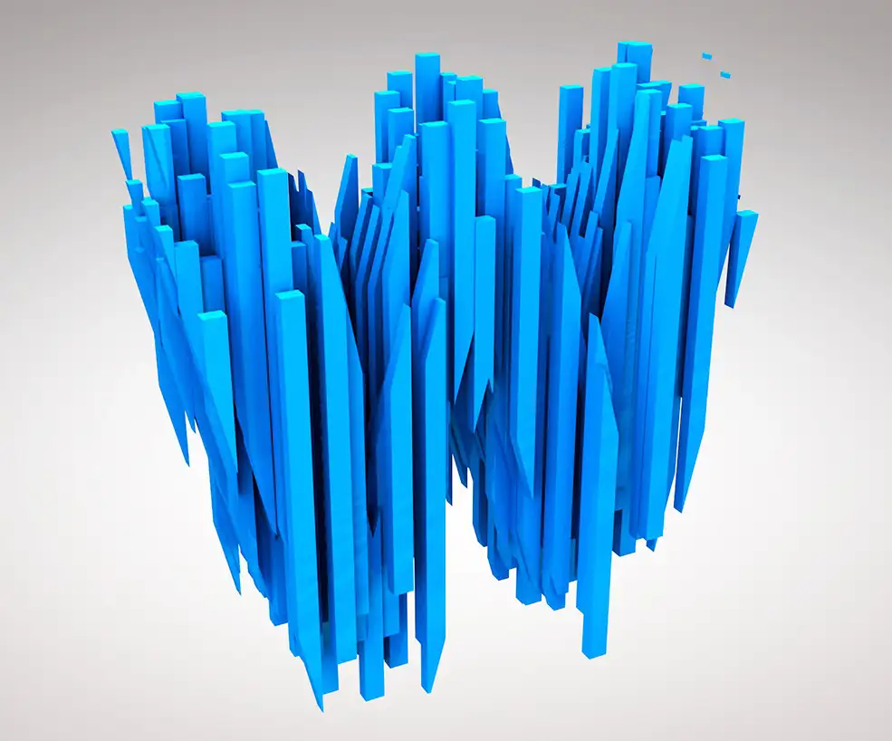 C4D分裂文字恢复拼装动画工程