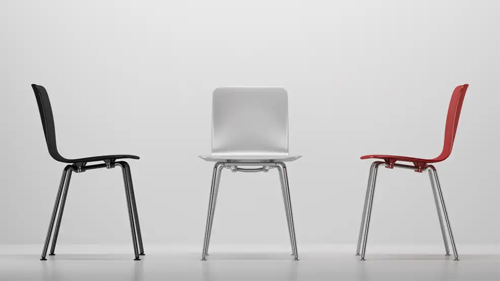 时尚休闲椅C4D模型 Vitra Hal tube