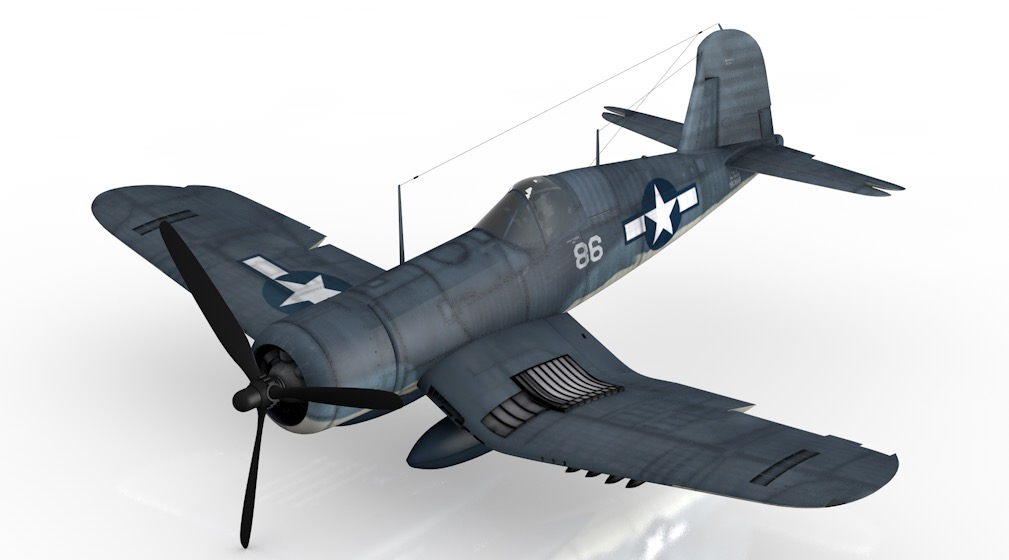 海盗传奇 F4U-1A战斗机C4D模型 F4U 1a Corsair - C4D之家 - 屏幕快照 2018-05-30 21.59.08.jpg