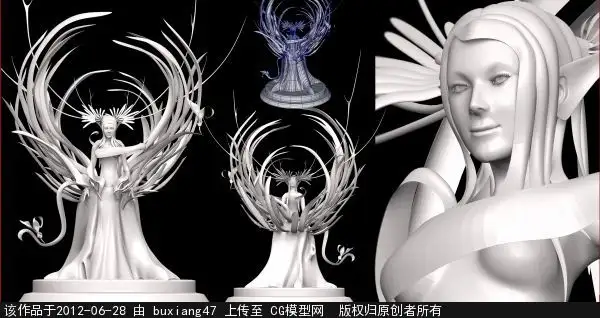 森林精灵模型