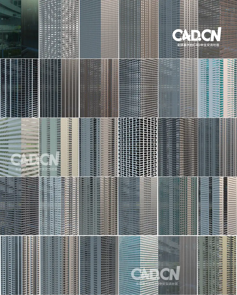 C4D城市建筑楼房模型预设 The Pixel Lab – Cinema 4D Building Kit - C4D之家 - 屏幕快照-2018-06-03-10.47.00.jpg