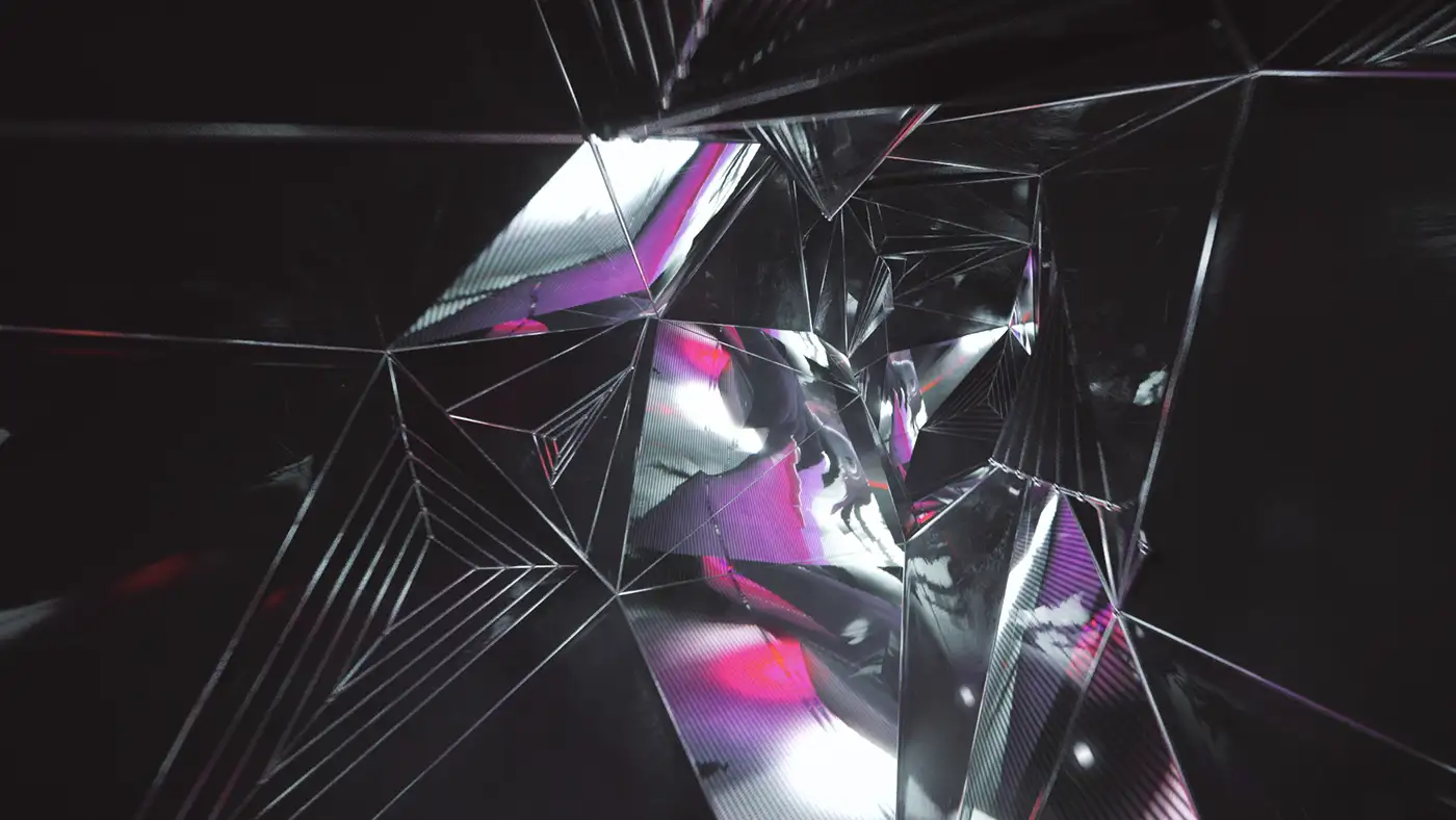 C4D Octane Renderer多边形反射隧道穿梭动画工程 - C4D之家 - 654de165860287.5b03098ec6484.png