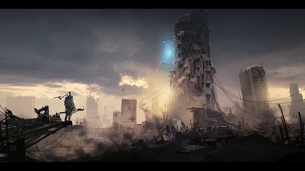 城市废墟场景3D模型 Kitbash3D – WARZONE (Maya/FBX/OBJ/MTL)