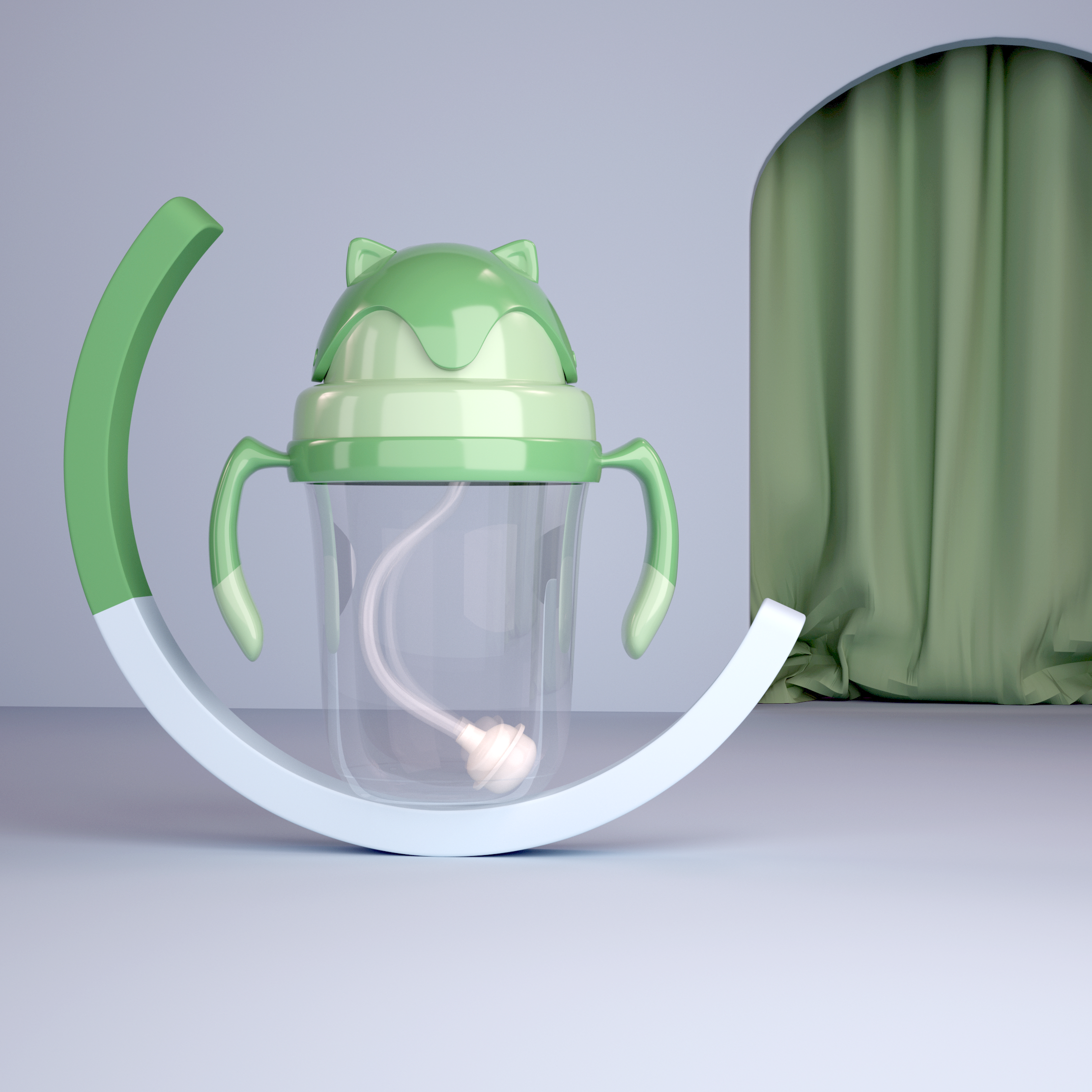 自己做的婴儿用品场景和模型 - C4D之家 - 8位.png