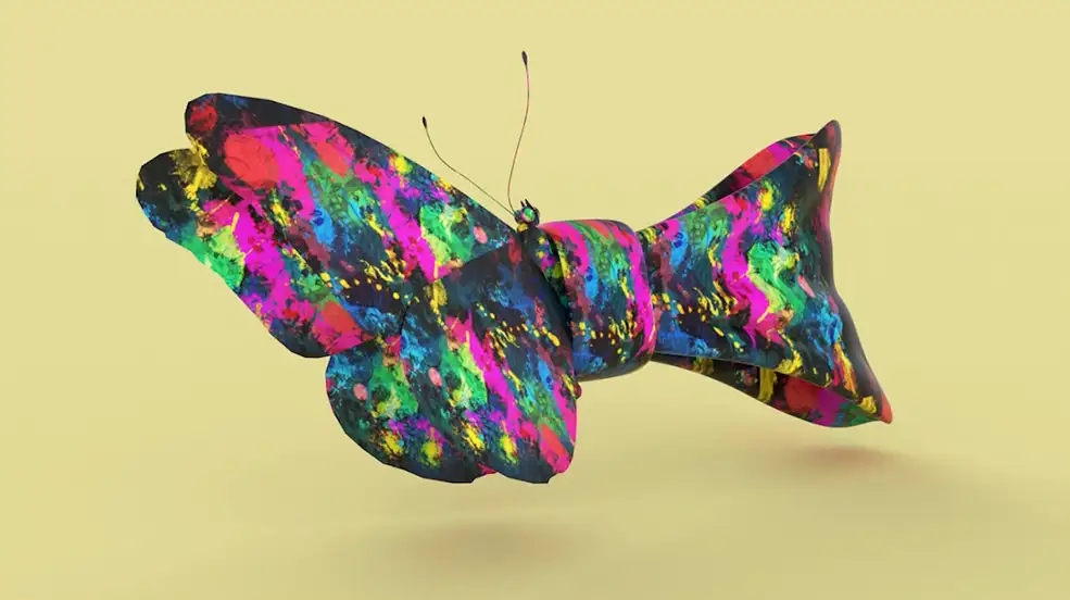 C4D蝴蝶结建模渲染视频教程 Model a Buttertie Cinema 4D Tutorial