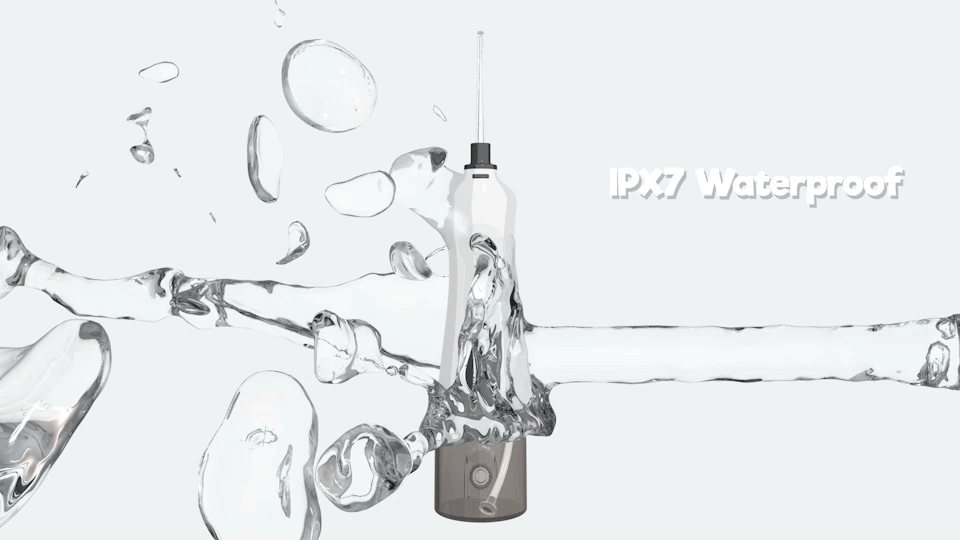 冲牙器二维MG卡通动画 - C4D之家 - 冲牙器07.gif