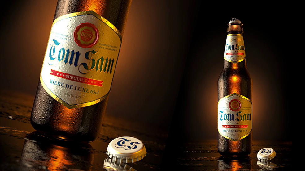 Cinema 4D中创建一个逼真的洋酒产品教程