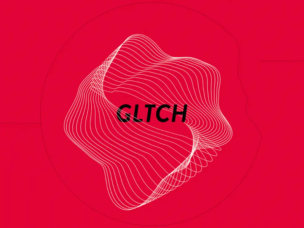 C4D环绕旋转的波形线动画工程文件 Glitchy Element