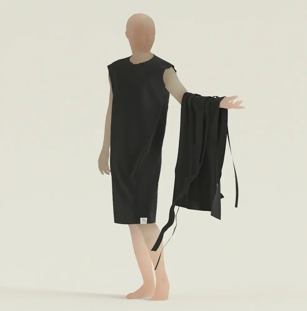 服装模特造型C4D模型 Gifted