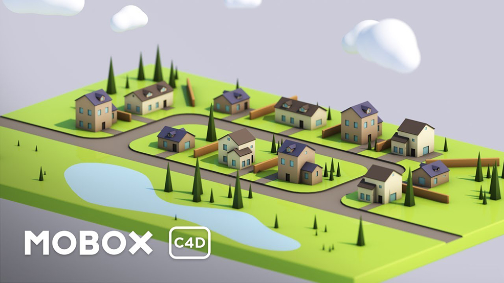 C4D低多边形城市场景建模教程 Low Poly Town 3D Modeling In Cinema 4D - C4D之家 - 170636u6abhnlahfy4lbyb.jpg