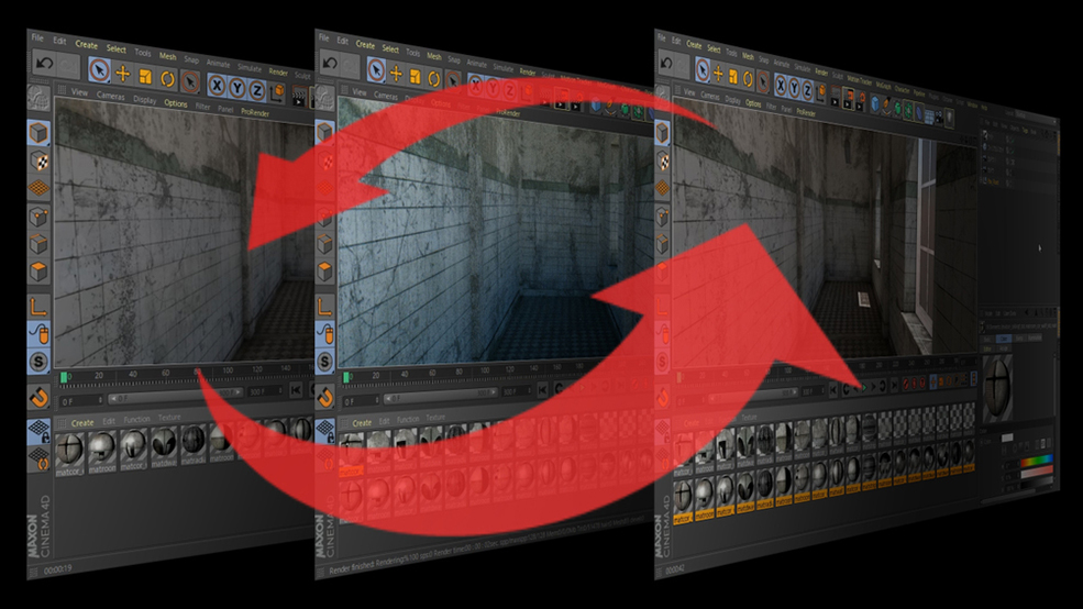 C4D材质转Octane材质脚本 - C4D之家 - Octane_20Roundtrips.jpg