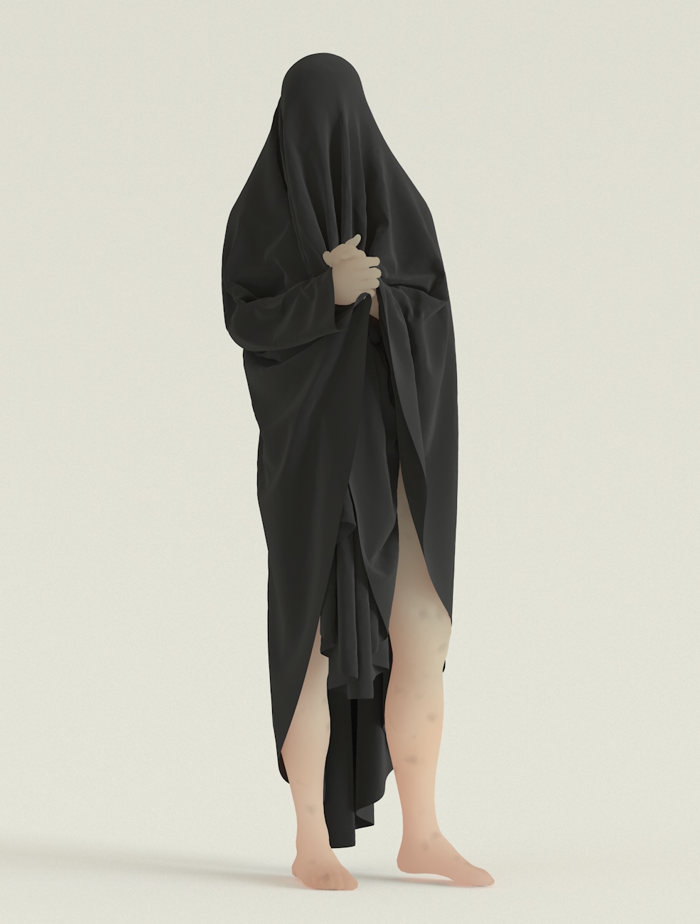 蒙头站立的模特C4D模型 Innocuous - C4D之家 - Endless_Follower.jpg