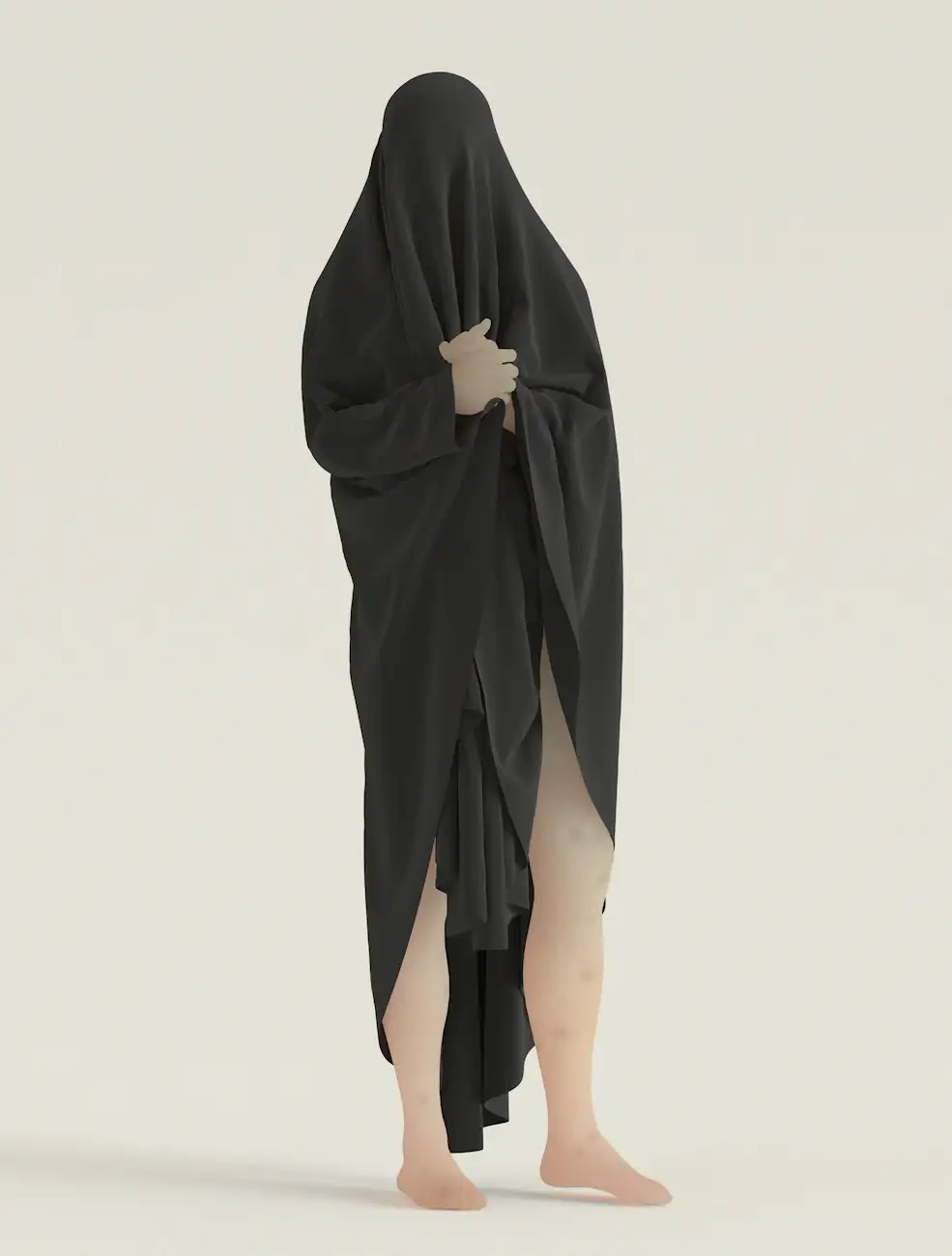 蒙头站立的模特C4D模型 Innocuous - C4D之家 - Endless_Follower.jpg