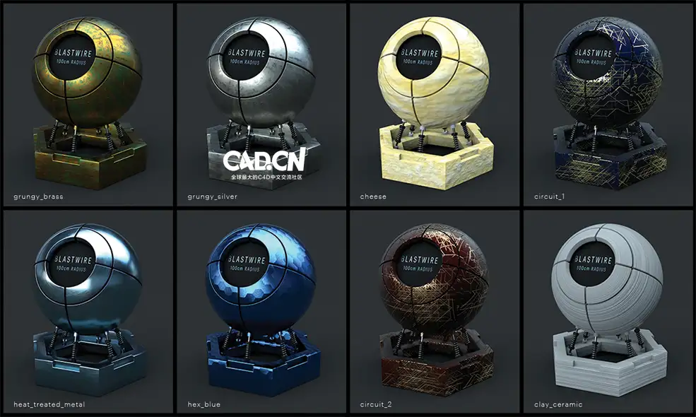 30个C4D Octane科幻金属材质预设 - C4D之家 - blastwire_octane_materials_vol1_instructions-6.jpg