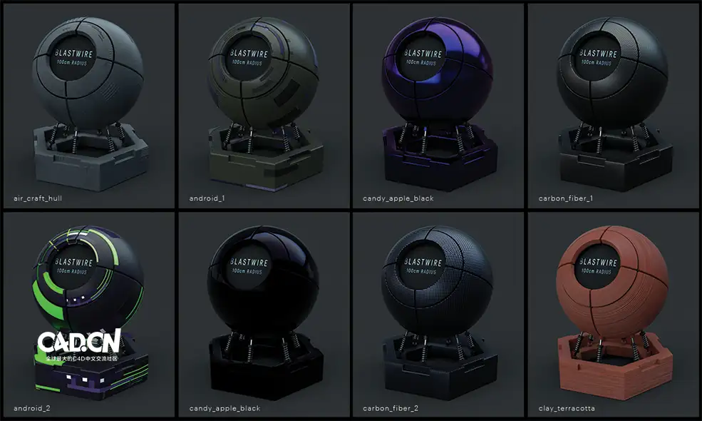 30个C4D Octane科幻金属材质预设 - C4D之家 - blastwire_octane_materials_vol1_instructions-4.jpg