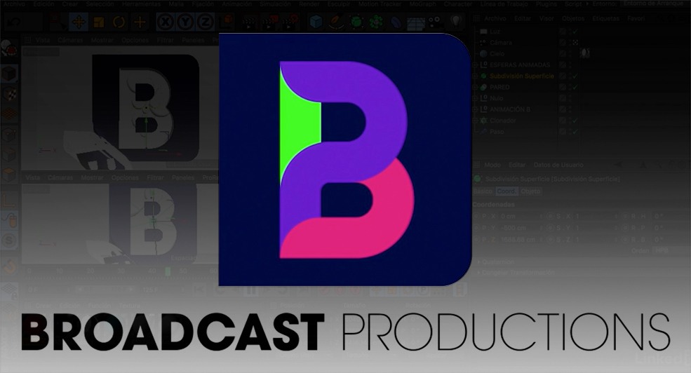 C4D+PS+AE标志动画演示教程（含工程文件/西班牙语）