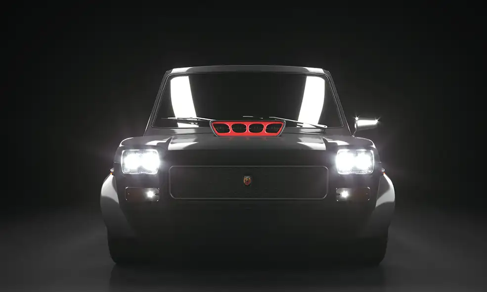 C4D Corona阿巴斯汽车渲染模型 abarth - C4D之家 - pict3.jpg
