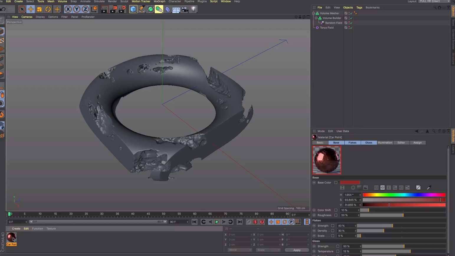 Cinema 4D R20基础功能介绍之打开VDB Intro to volumes open VDB