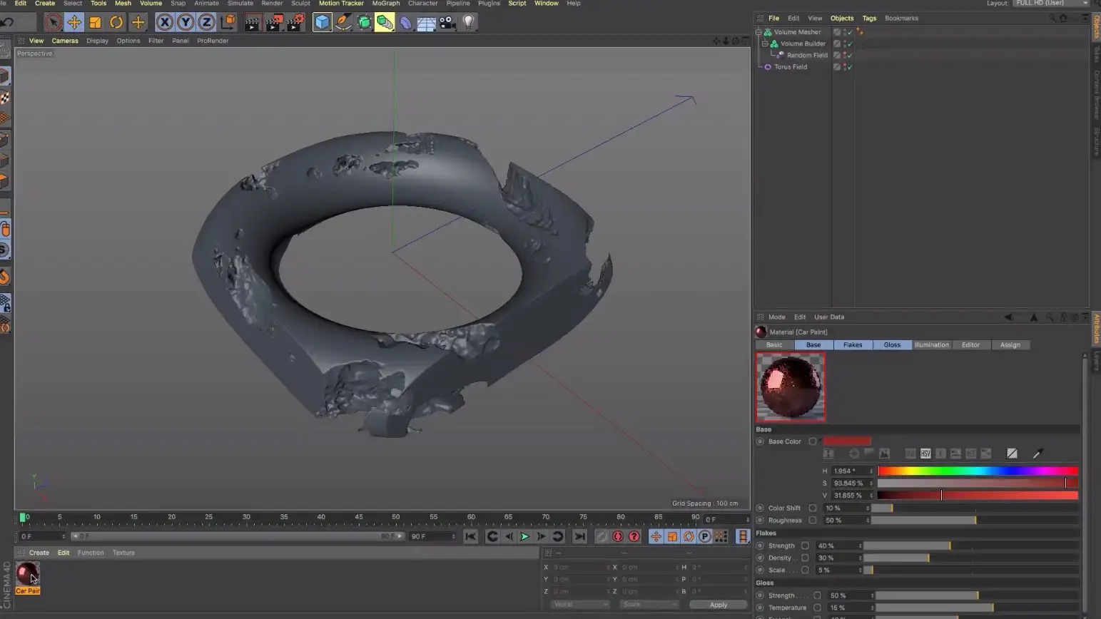 Cinema 4D R20基础功能介绍之打开VDB Intro to volumes open VDB