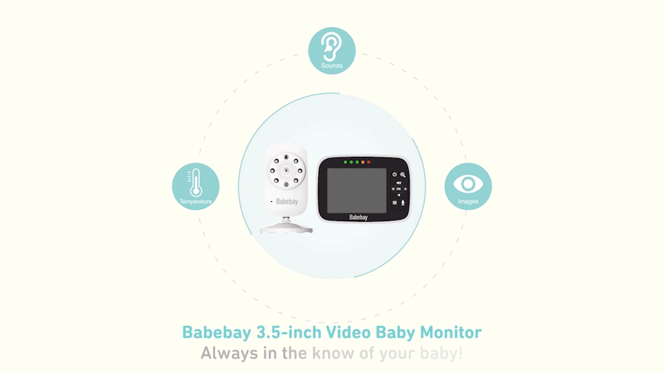 MG动画 3.5寸婴儿监控仪 - C4D之家 - Babebay-3.5-inch-Video-Baby-Monitor-02.gif