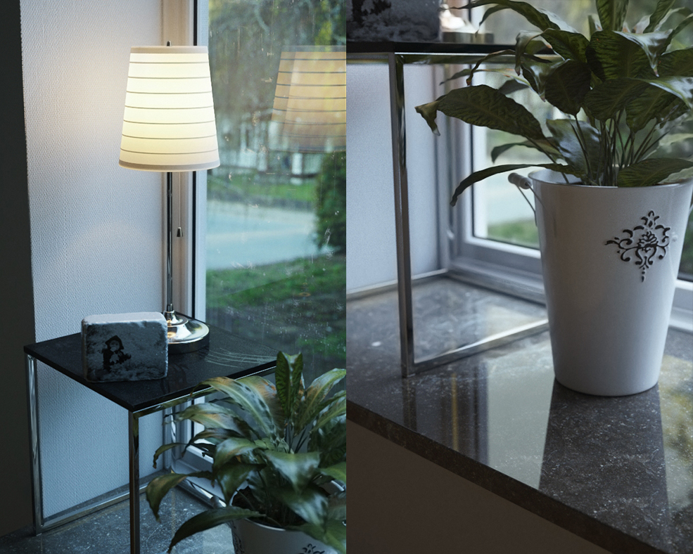 C4D Octane Renderer室内窗前台灯渲染模型 - C4D之家 - Render-1.jpg