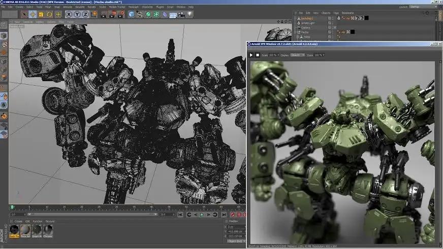 C4D阿诺德渲染器SolidAngle C4DtoA 2.4.0 For Cinema 4D R17/R18/R19 Win替换和谐版 - C4D之家 - a4c_image_1.jpg