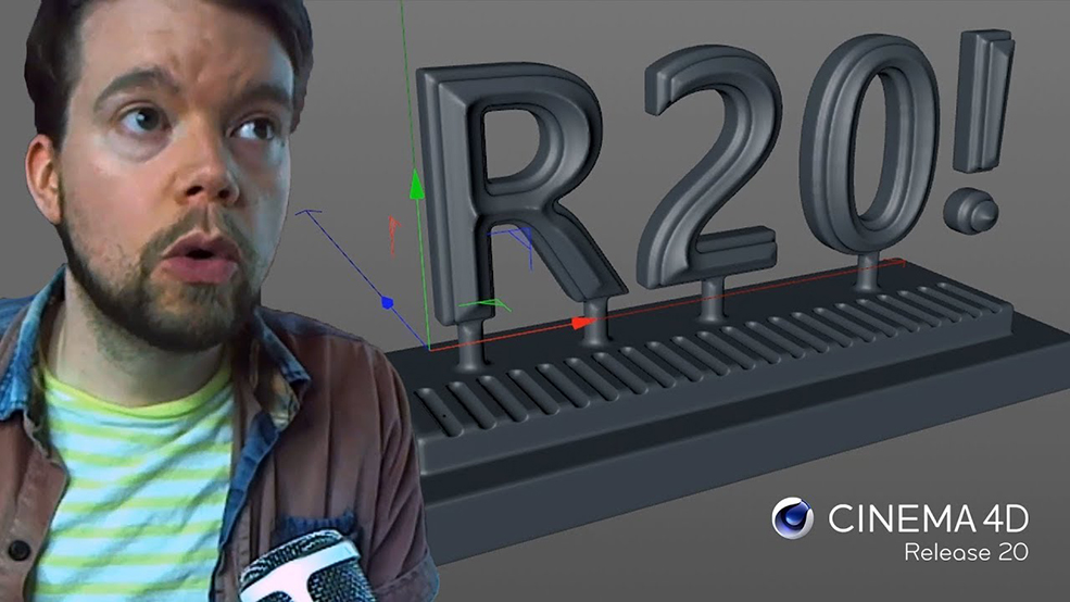 GSG灰猩猩C4D R20新特性解析 Mind-Blowing New Features in Cinema 4D R20