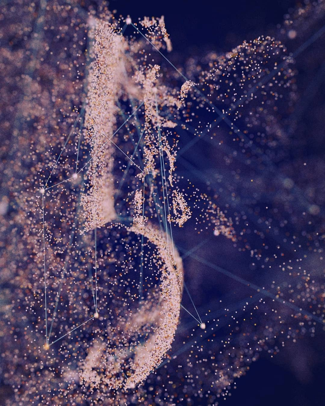 C4D X-Particles粒子数字工程 5YRS JUSTTHEBEGINNINIG