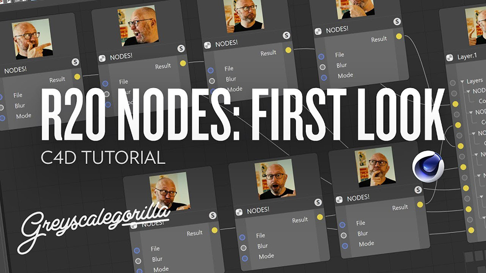 GSG教程-探索CINEMA 4D R20节点材质基础教程 Node-Based Materials in C4D R20