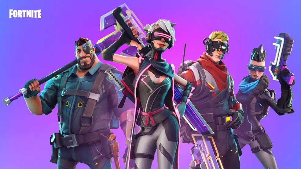 269套C4D射击游戏《堡垒之夜(Fortnite)》游戏模型合集