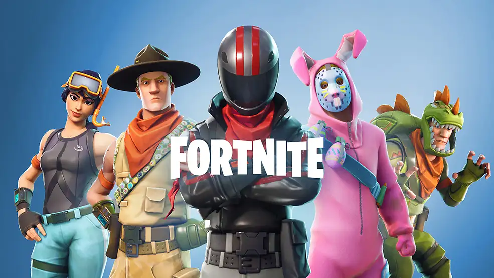 11套C4D射击游戏《堡垒之夜(Fortnite)》游戏模型合集