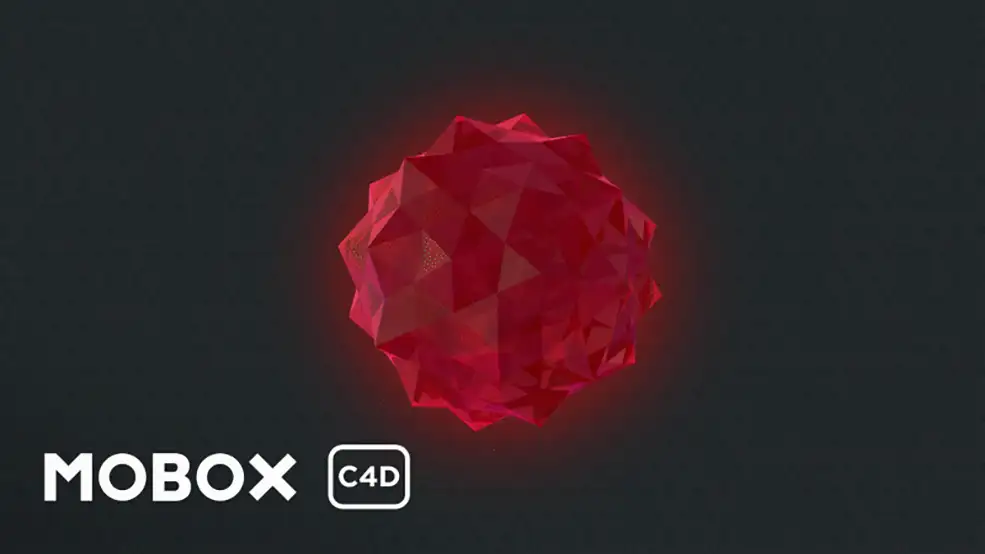 C4D红宝石变形 多边形圆球变形动画工程 Atlas Ruby Morph