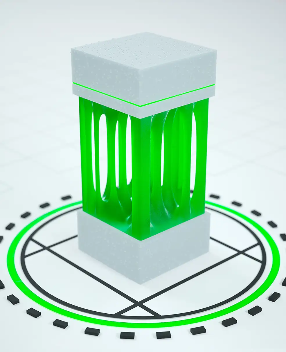 C4D Octane Renderer有韧性的粘连动画工程 slime Render Close