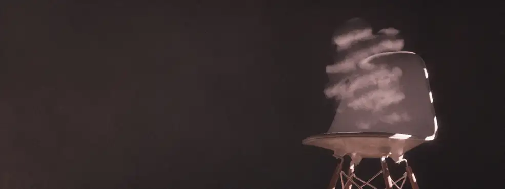 C4D Octane Renderer+TurbulenceFD制作椅子上的烟雾工程